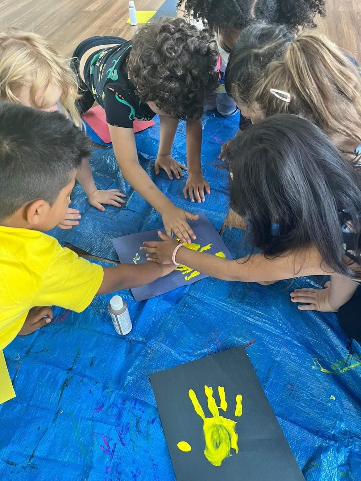 Kids at a Toronto day camp